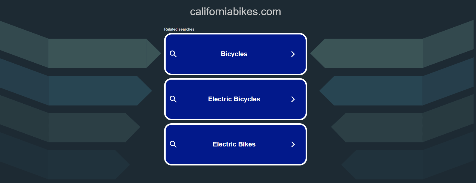You can park a domain for a new business idea, like californiabikes.com.