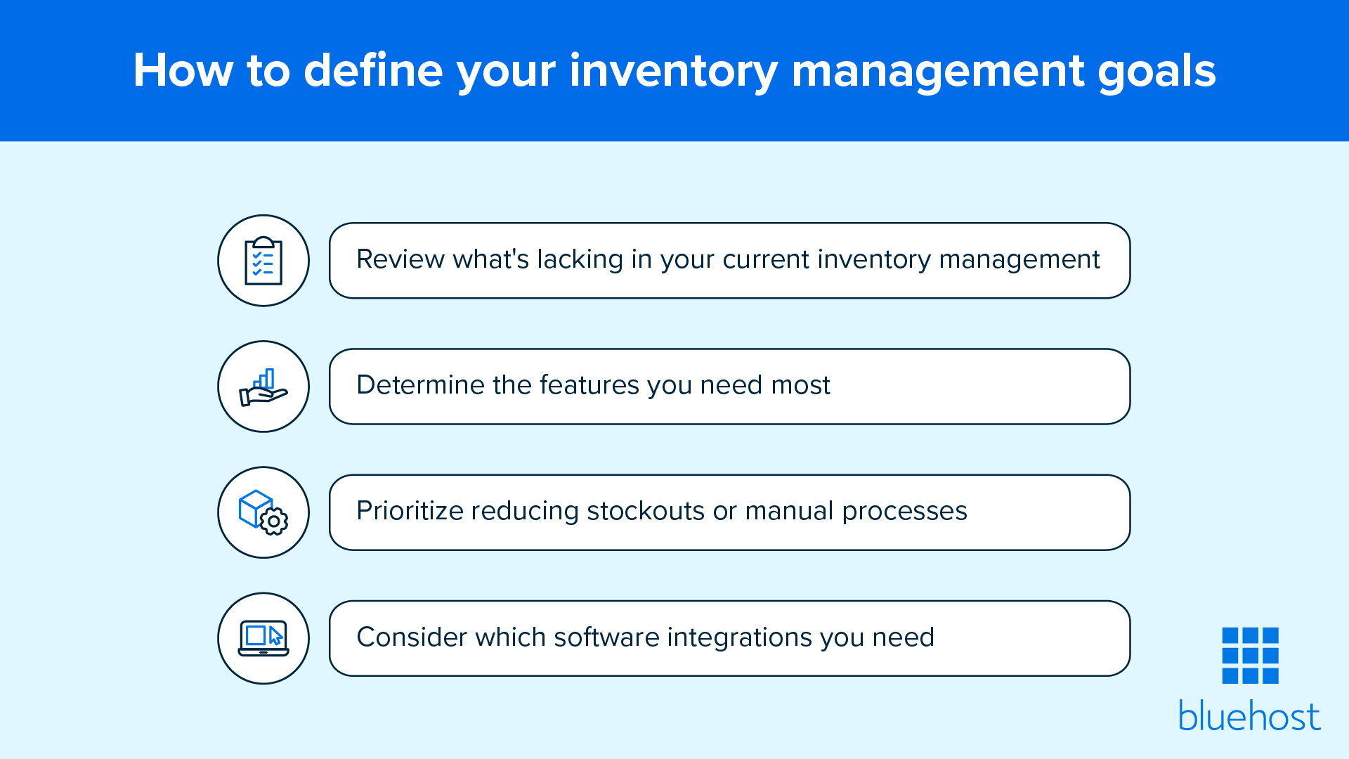 How to define your inventory management goals.